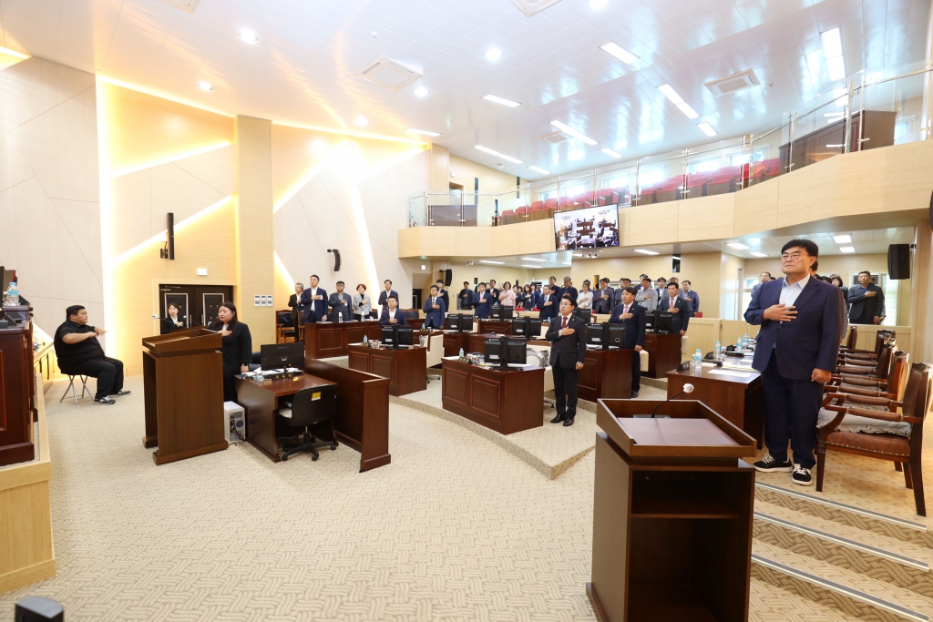 제254회 삼척시의회(제1차 정례회) 제1차 본회의 보도자료 이미지(3)