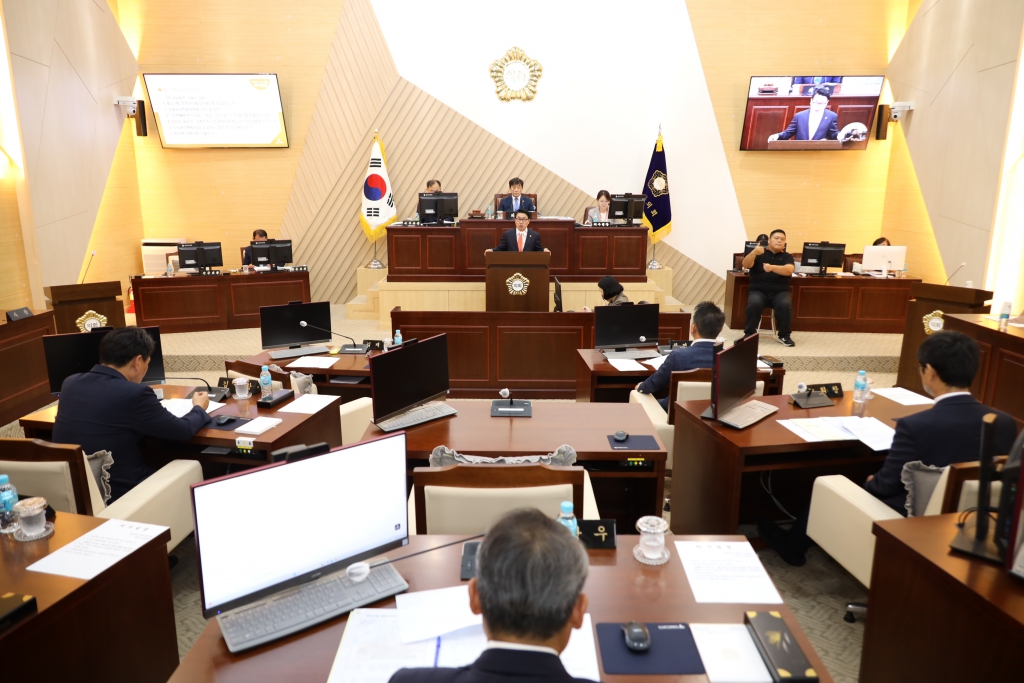 제257회 삼척시의회(임시회) 제1차 본회의 보도자료 이미지(3)