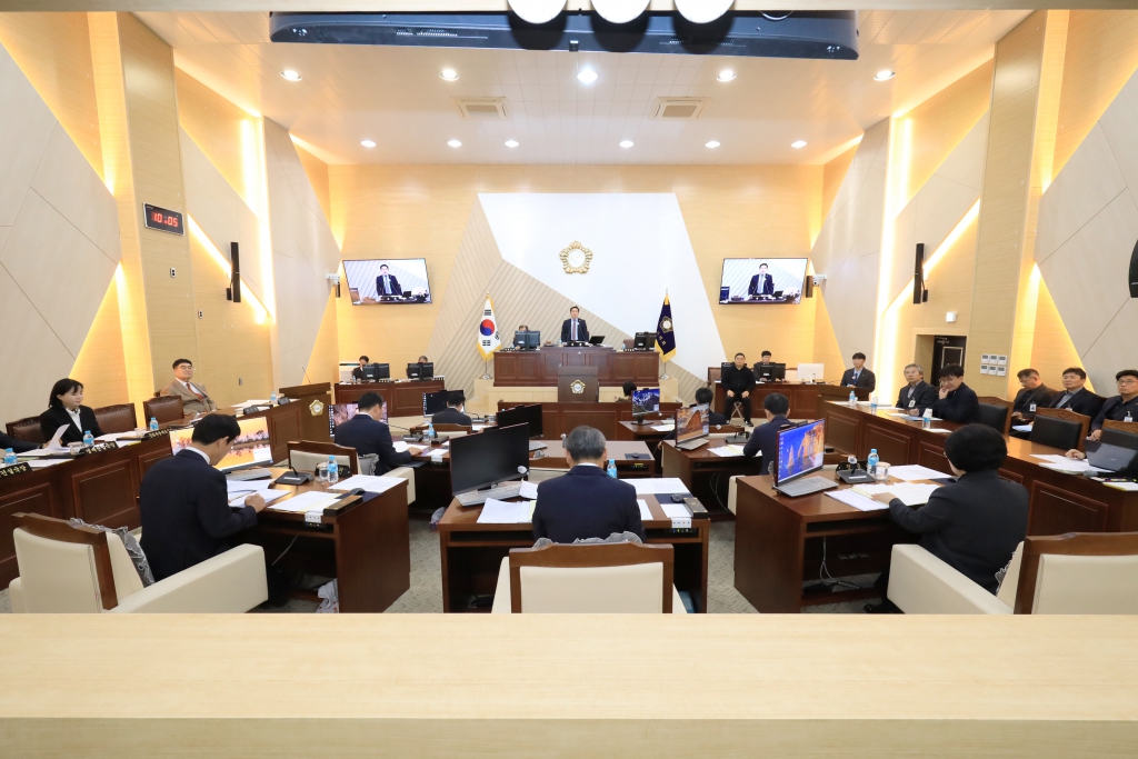 제268회 삼척시의회(제2차 정례회) 제1차 본회의 보도자료 이미지(4)