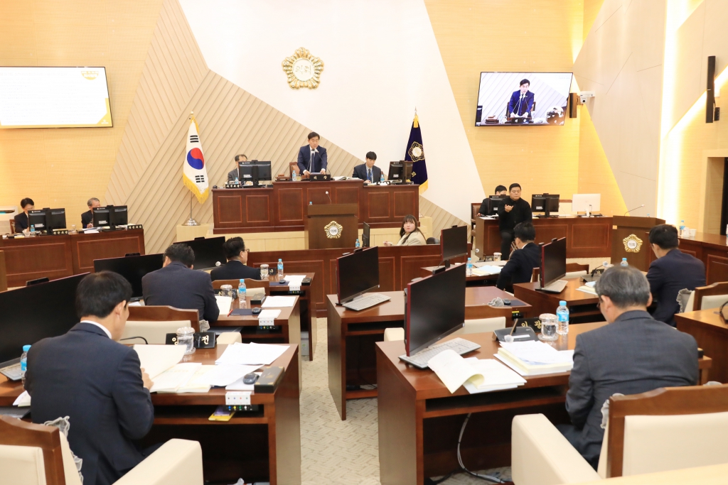 제267회 삼척시의회(임시회) 제1차 본회의 보도자료 이미지(1)