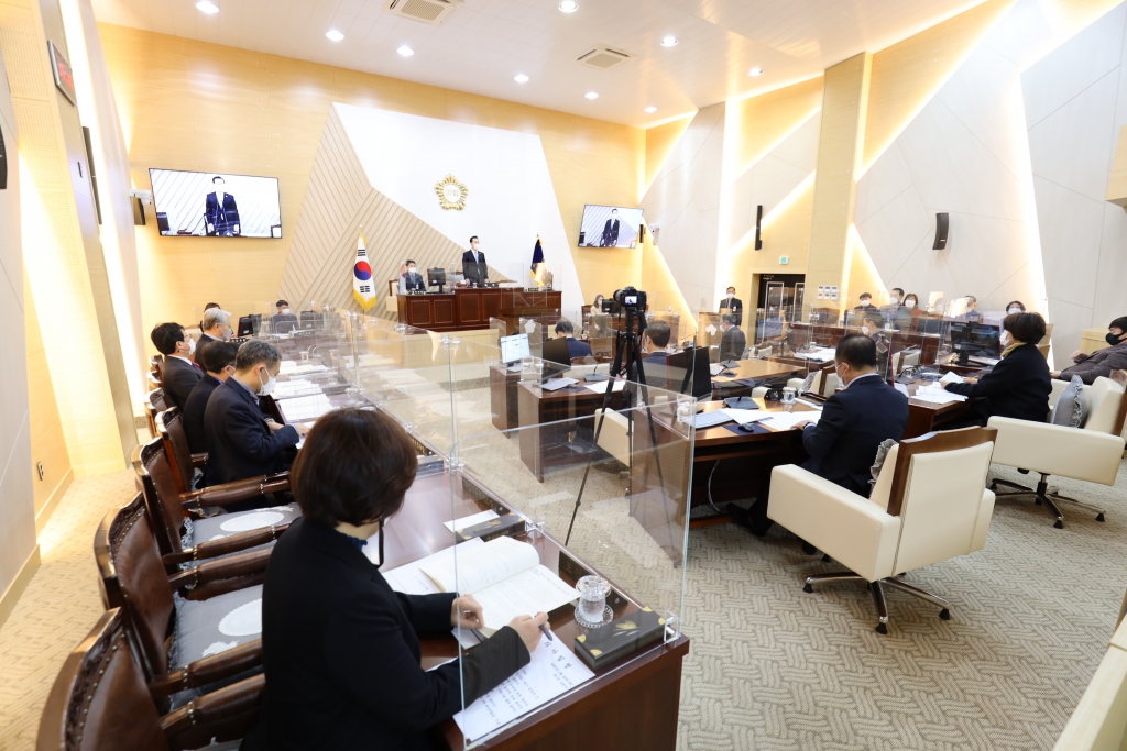 제225회 삼척시의회 임시회 개회(제1차 본회의) 이미지(2)