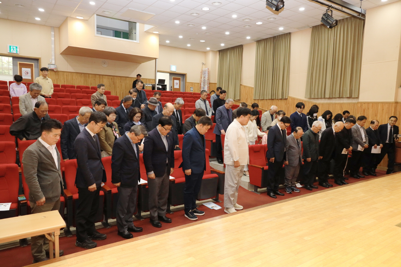 갈산 김영준선생 추모식 이미지(3)