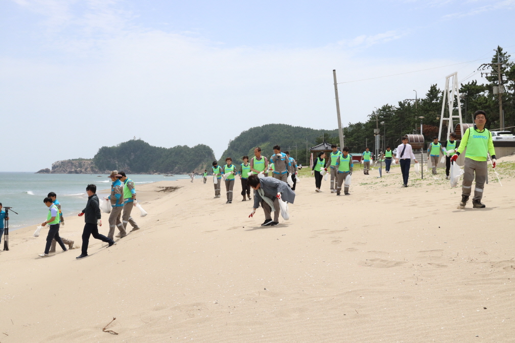 덕산 반려해변 해양정화 활동 전개 이미지(6)