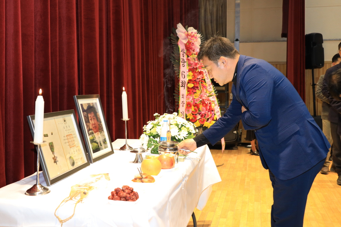 갈산 김영준선생 추모식 이미지(2)