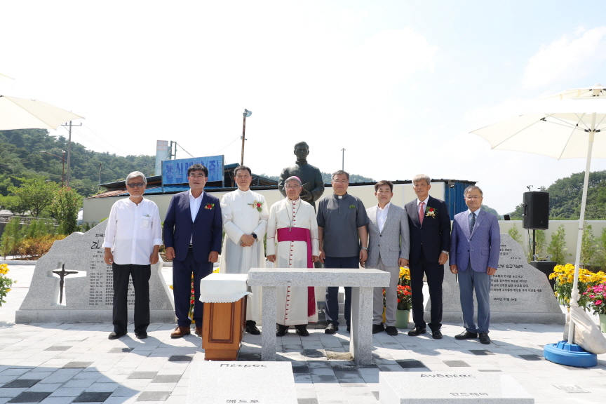  진 야고보 신부 순교터 축복식 및 제막식 이미지(1)