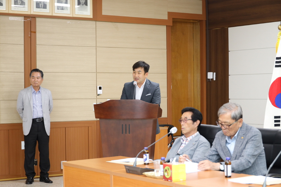 2024년 경로당 회장 이동 간담회 이미지(1)