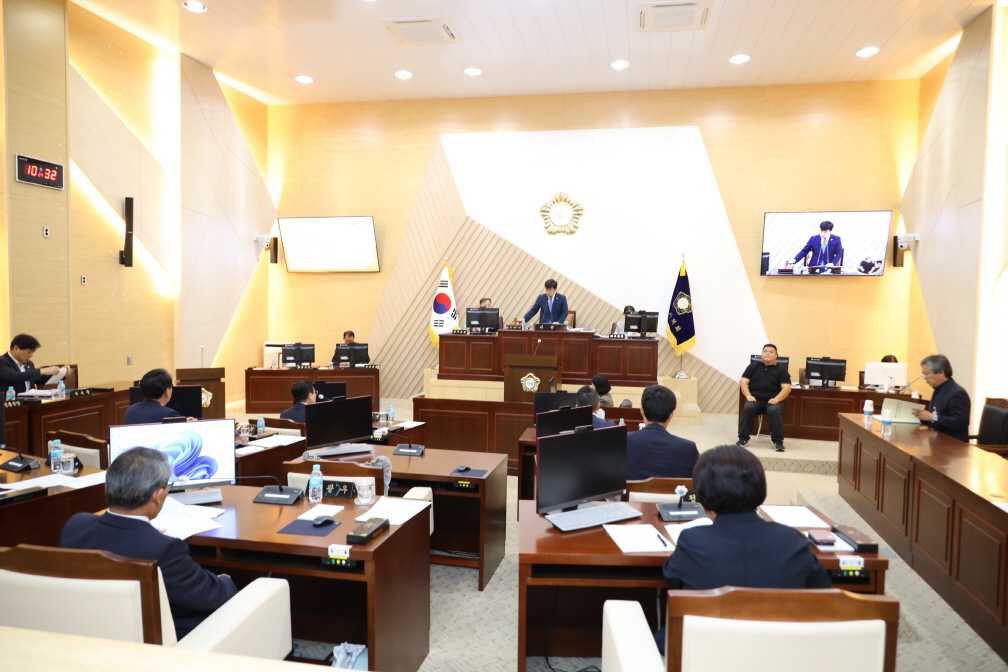 제257회 삼척시의회 임시회 제1차 본회의 개의 이미지(1)