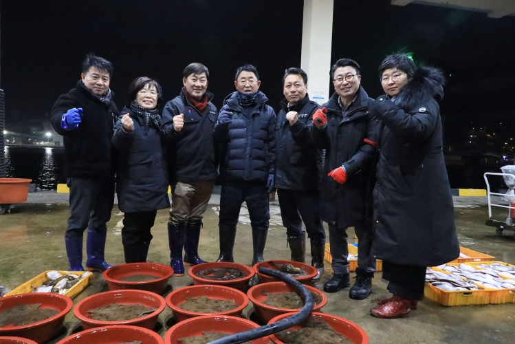 새해 어판장 민생현장 방문 이미지(1)