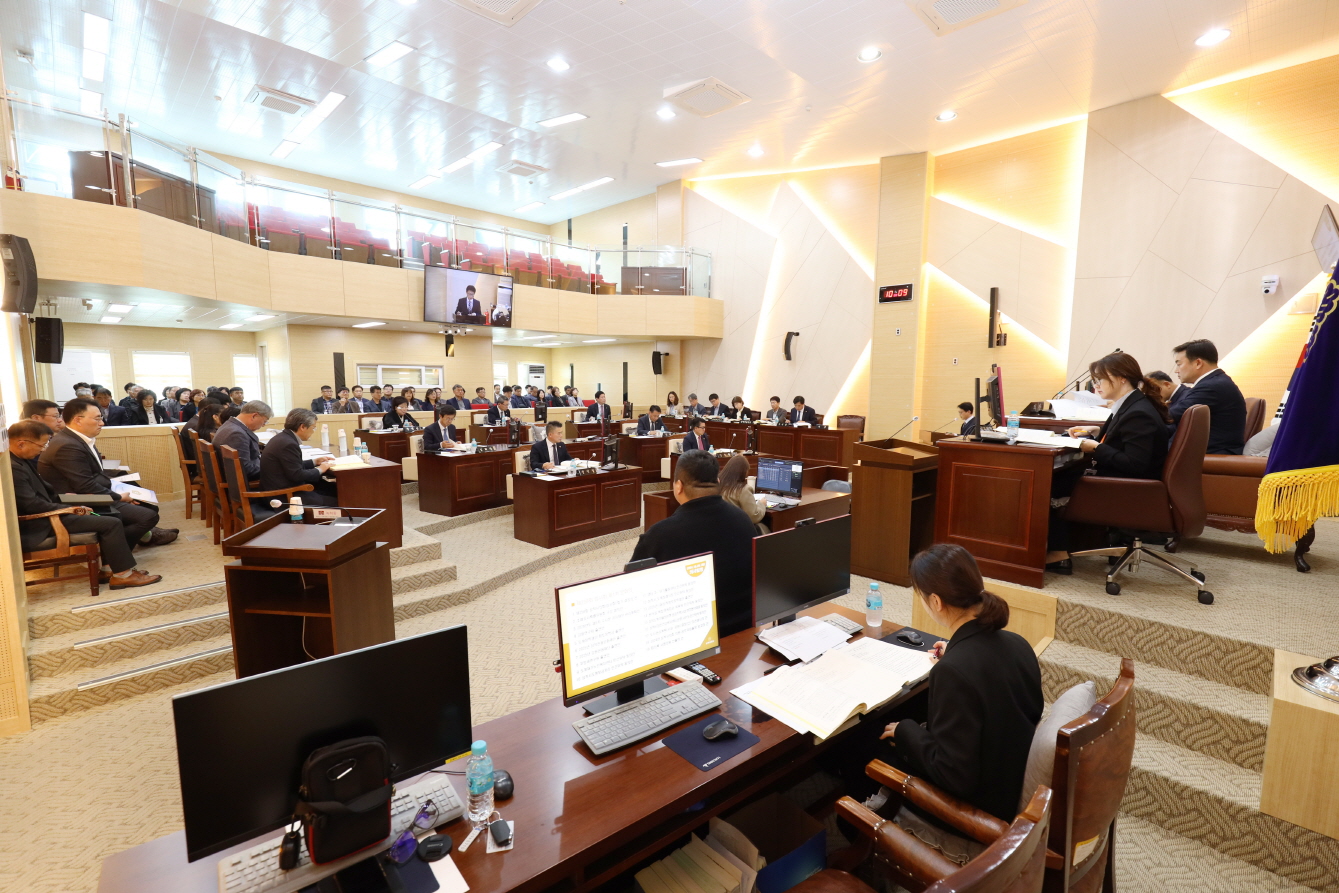 제258회 삼척시의회 임시회 제1차 본회의 개의 이미지(3)