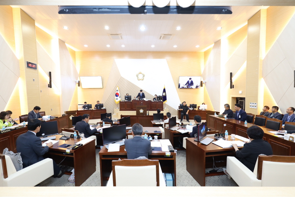 제256회 임시회 제1차 본회의 개회 이미지(1)