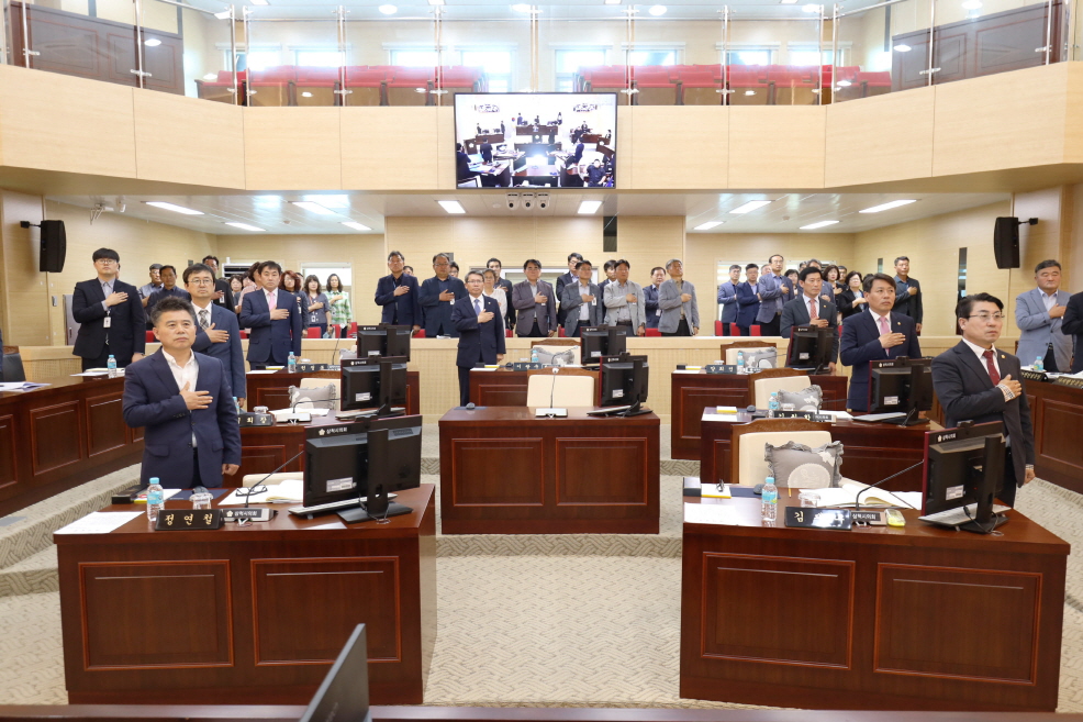 제254회 제1차 정례회 제1차 본회의 개회 이미지(2)
