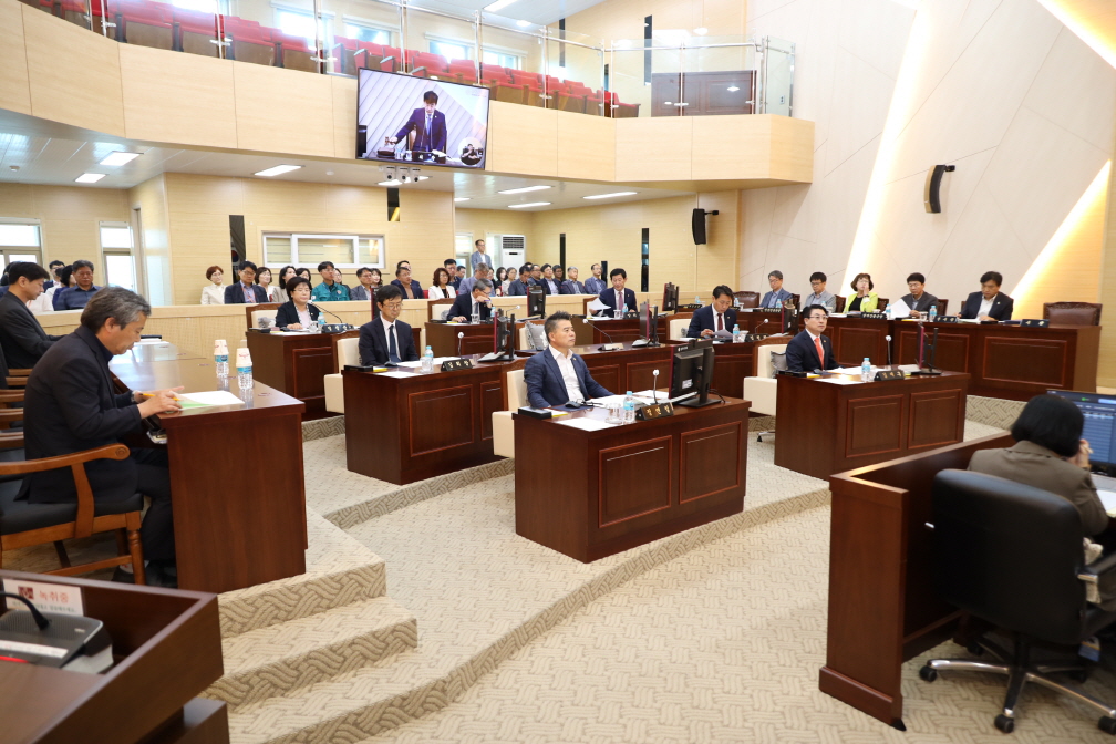 제257회 삼척시의회 임시회 제1차 본회의 개의 이미지(3)