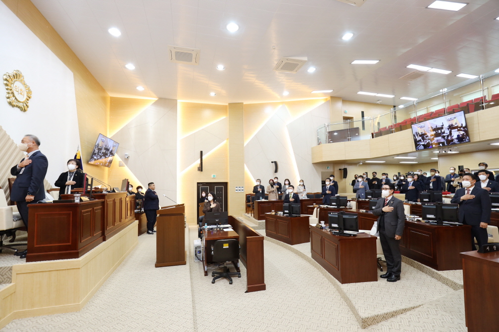 제241회 삼척시의회 제2차 정례회 개회 이미지(1)