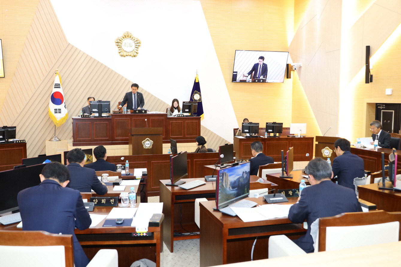 제259회 제2차 정례회 제2차 본회의 개의 이미지(1)