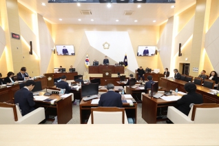 제260회 임시회 제1차 본회의 대표이미지