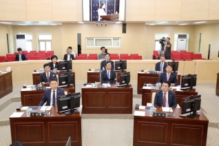 제255회 삼척시의회 임시회 열고 권정복 의장 선출 대표이미지